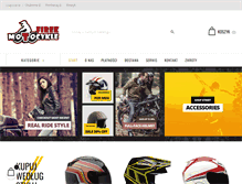 Tablet Screenshot of firekmotocykle.pl